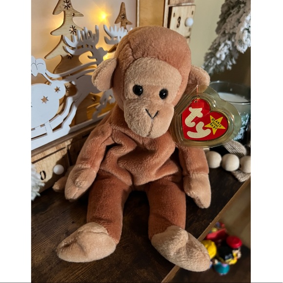 Ty Other - NWT TY Beanie Babies “Bongo” The Monkey ❤️🐒